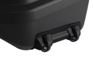 Suport biciclete Thule EasyFold 3 pentru 3 biciclete + cutie portbagaj Thule Santu cu prindere pe carligul de remorcare - Img 17