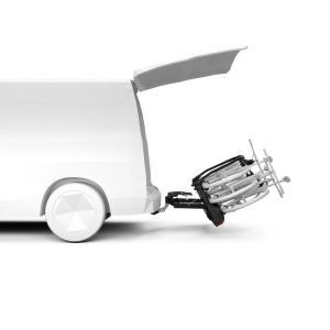 Suport biciclete Thule VeloSpace 3 cu prindere pe carligul de remorcare (13pini) pentru 3 biciclete - Img 6