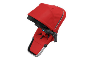 Thule Sleek Sibling Seat accessory - additional seat for Thule Sleek, Energy Red