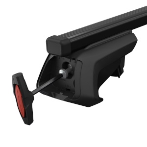 Thule SquareBar Raised roof bars for Nissan Qashqai (J10) 2006-2014 - Img 3