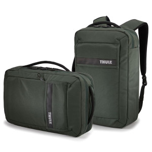 Urban backpack with laptop compartment, Thule Paramount, 16L, Racing Green - Img 3