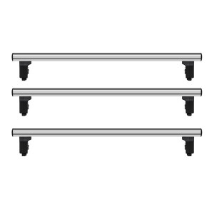 Bare transversale Opel Movano, model 2010+, L1,L2 - H1,H2, aluminiu, Menabo Professional - Img 2
