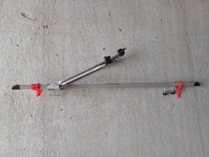 Bike rack Menabo Huggy Lock roof-bar mounted - Img 2