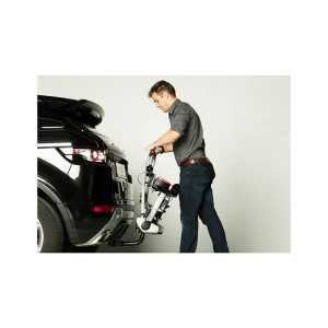 Bike rack Yakima JustClick 3 + Extensie for 4 bikes tow-bar mounted - Img 10
