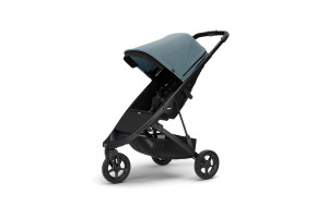 Canopy for Thule Spring stroller, CANOPY TEAL MELANGE - Img 2