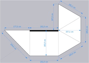 Carcamp OASI 270+ 2 car awning, right-side opening - Img 2