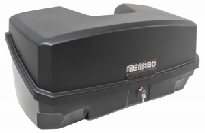 Cutie portbagaj Menabo Nekkar Dark, pe carlig, compatibila cu suport biciclete Menabo - Img 2