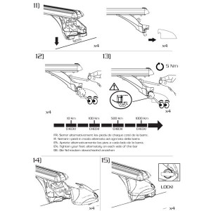 Green Valley Steel roof bars for SUZUKI Grand Vitara (JT), model 2005-2015 - Img 3