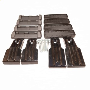 Menabo Delta Black roof bars for Fiat 500, 3 doors, model 2007-2014 - Img 10