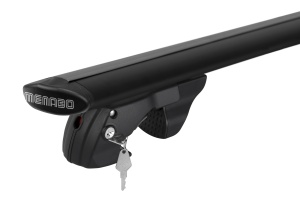 Menabo Fender Black XL roof bars for Saab 9-7 X 2006+ - Img 2