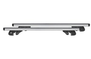 Menabo Fender Silver XL roof bars for GMC Jimmy Downsize 1995-2005