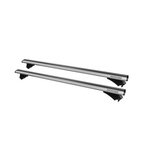 Menabo Leopard Silver XL roof bars for Audi A6 (4G) Avant 2015-2018