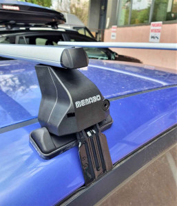 Menabo Omega Aluminium roof bars for Saab 900, 5 doors, model 1991-1997 - Img 8