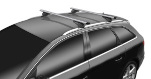 Menabo Sonic Silver roof bars for Fiat Panda II Cross 2004-2014 - Img 5
