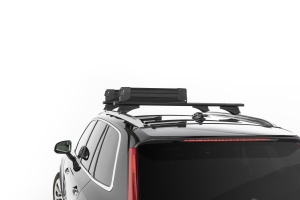 Menabo Yelo 4 Black ski & snowboard rack, roof-bar mounted, 4 pairs skis / 2 snowboards - Img 6