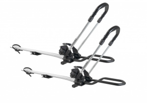 Pack of 2 Menabo Chrono Twin-Pack bike racks, roof-bar mounted