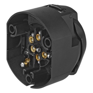Priza 7 pini pentru remorci sau rulote din ABS, 12V - Img 3