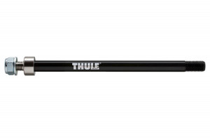Rear axle adapter Thule Thru Thim Shimano (M12 x 1.5), 12 mm, for connecting the trailer to the bike.