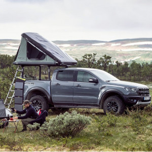 Roof-top tent, Thule Basin Wedge, 2 people, Hard-Shell - Img 2