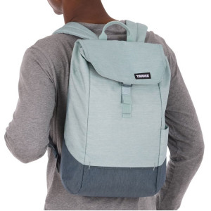 Rucsac urban cu compartiment laptop, Thule, Lithos, 16L, Albastru deschis - Img 4