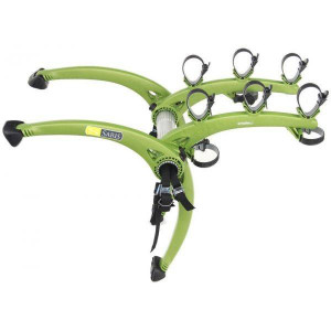 Saris Bones 3 Green rear bike rack for 3 bikes, fits tailgate or boot lid - Img 2