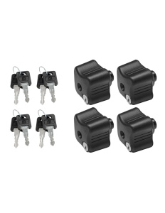 Set 4 butoane antifurt Menabo pentru suporturi de biciclete