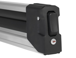Ski & snowboard rack Menabo Yelo 6 Silver sliding, roof-bar mounted, 6 pairs ski / 4 snowboard - Img 4