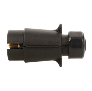 Stecher 7 pini plastic pentru montaj pe cablu, ABS, 12V - Img 5