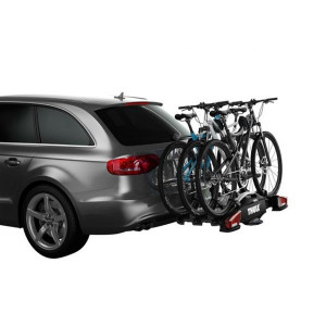 Suport biciclete Thule VeloCompact 926 cu prindere pe carligul de remorcare + adaptorul Thule 9261, pentru 3 sau 4 biciclete - Img 7