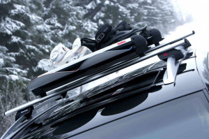 Suport ski/snowboard Mont Blanc Snowsport Crest pe bare transversale, 6 perechi ski / 2 snowboard - Img 4