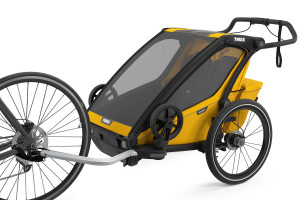 Thule Chariot Sport 2 multisport trailer, Spectra Yellow - Img 2