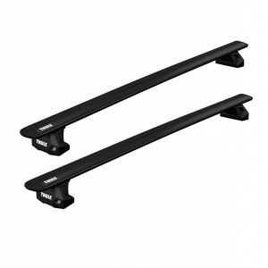 Thule Evo Clamp Black roof bars for Ford Focus II Station Wagon (Fix Point), 5 doors, model 2004-2011