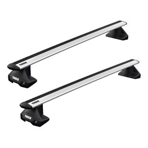 Thule Evo Clamp Silver roof bars for Peugeot ION, 5 doors, model 2011+