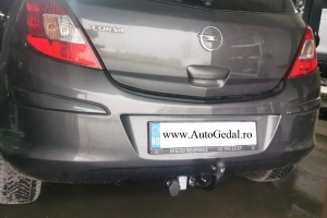 Tow bar - Opel Corsa D Hatchback 2006-2014 Semi-detachable Hakpol - Img 5