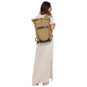 Urban backpack with laptop compartment, Thule Paramount, 24L, Brown - Img 4