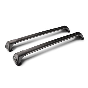 Yakima FlushBar Black roof bars for Volkswagen Tiguan 2016+
