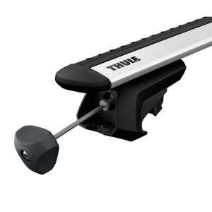 Bare transversale Thule Evo Raised Black pentru Volkswagen Jetta (A4) / Bora Station Wagon 1998-2005 - Img 13
