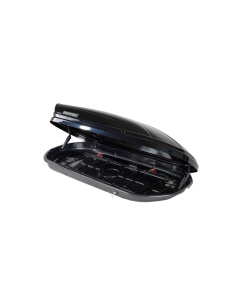 Cutie portbagaj Menabo Mania 460 Black DUO cu prindere Crab - Img 2