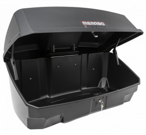 Cutie portbagaj Menabo Nekkar Dark, pe carlig, compatibila cu suport biciclete Menabo - Img 3
