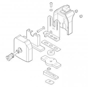 Kit de prindere Menabo Professional FIX603FP pentru bare transversale Professional (Fix Point)