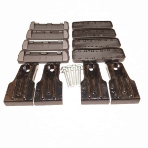 Menabo Delta Silver roof bars for Volkswagen Jetta (A5), 4 doors, model 2005-2010 - Img 11
