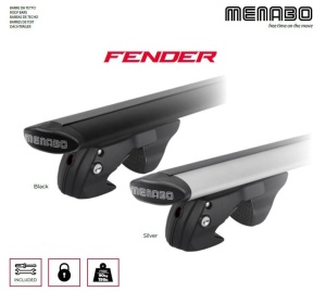 Menabo Fender Silver XL roof bars for Volvo V70 2013-2016 - Img 6