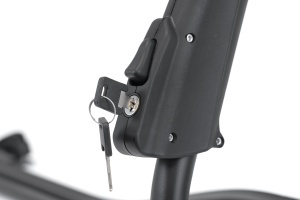 Menabo Motus Black roof bike rack, frame-mount, lockable - Img 7
