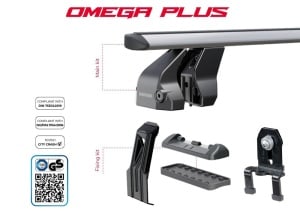 Menabo Omega Plus Aluminium roof bars for Kia Stonic, 5 doors, model 2017+ - Img 11