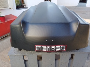 Menabo Starla 500 DUO ABS Dark roof box, 199 x 84 x 41 cm - open box - Img 15