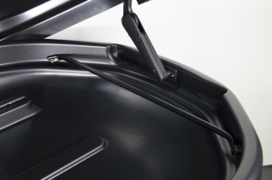 Roof box Menabo Mania 400 ABS White, 164x79x36cm - Img 4