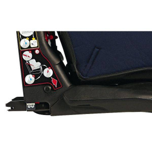 Scaun auto copii Bellelli Tiziano Isofix Red Grupa 1 (9 - 18 Kg) - Img 3