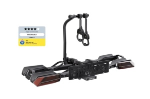 Suport biciclete Menabo Orbit 2 pentru 2 biciclete, cu chingi si lumini LED, prindere pe carligul de remorcare - Img 4