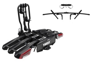 Suport biciclete Thule EasyFold 3 cu prindere pe carligul de remorcare + adaptorul Thule 944700, pentru a 4 biciclete