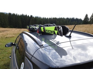 Suport schi Menabo Himalaya cu prindere magnetica, 2 perechi ski + bete - Img 10